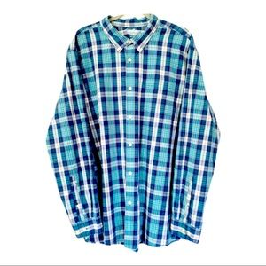 Eddie Bauer Legend Wash Classic LS Plaid
Button Down Shirt Mens XXL